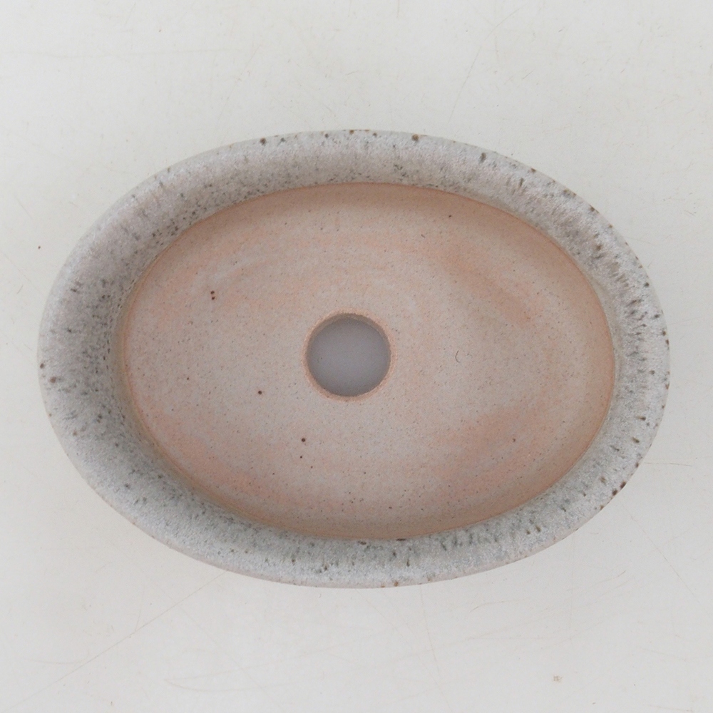 Bonsaischaal H04 - 10,5 x 7,5 x 3 cm - beige