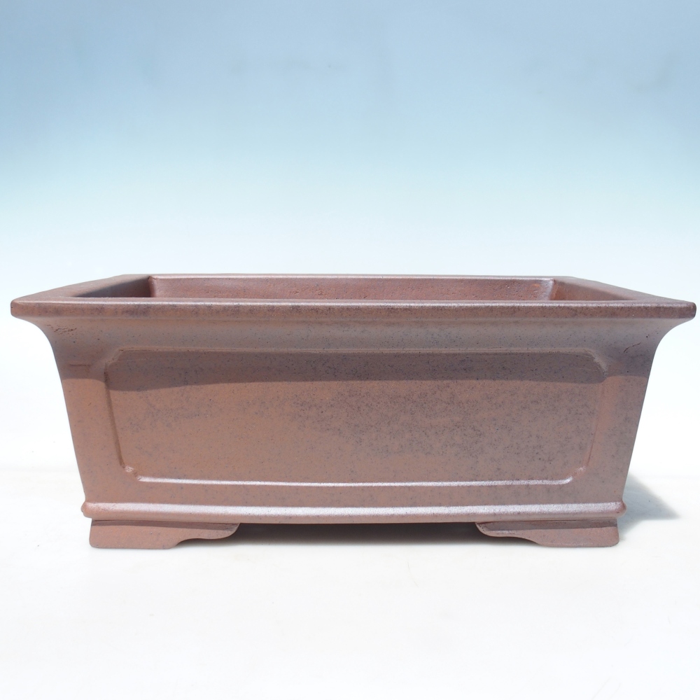 Schaal 41,5 x 29 x 16 cm bruin - UITSLUITEND PERSOONLIJK AFHALEN OF PALLETVERVOER