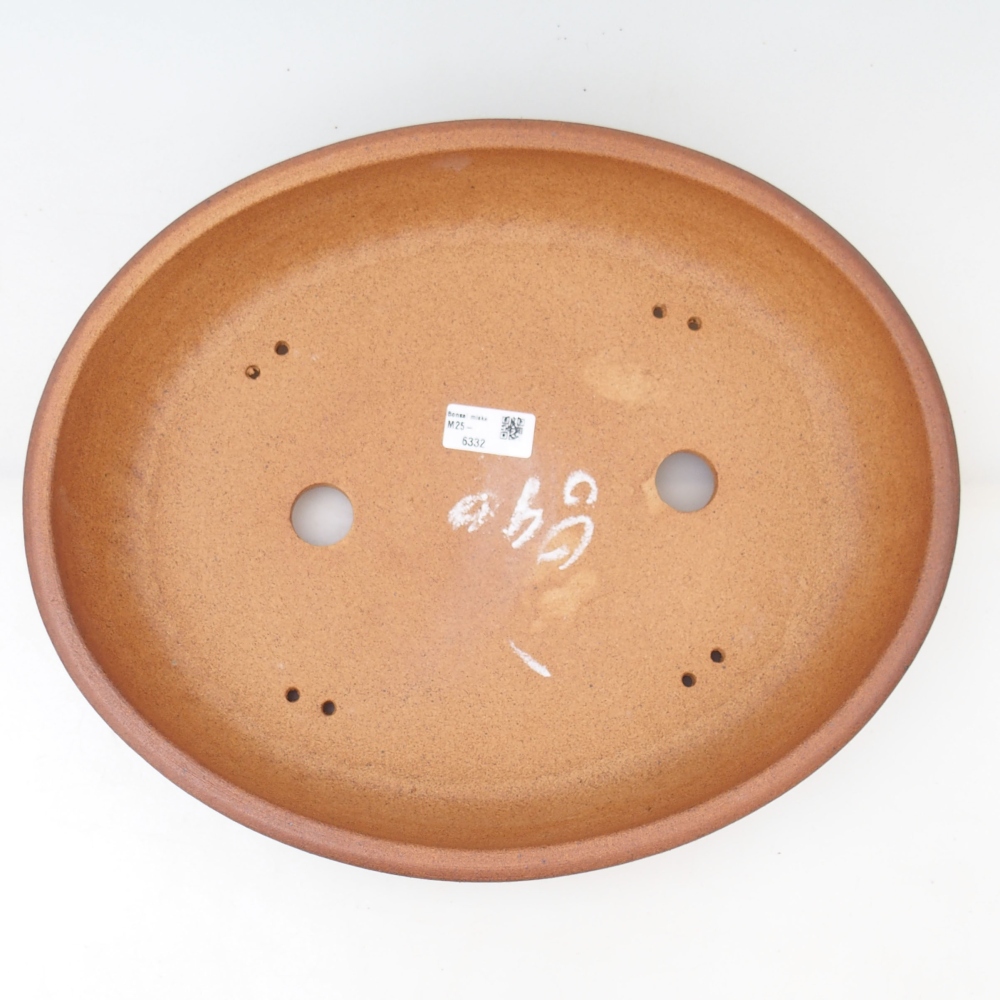 Bonsaischaal 38 x 31,5 x 8,5 cm , kleur bruin