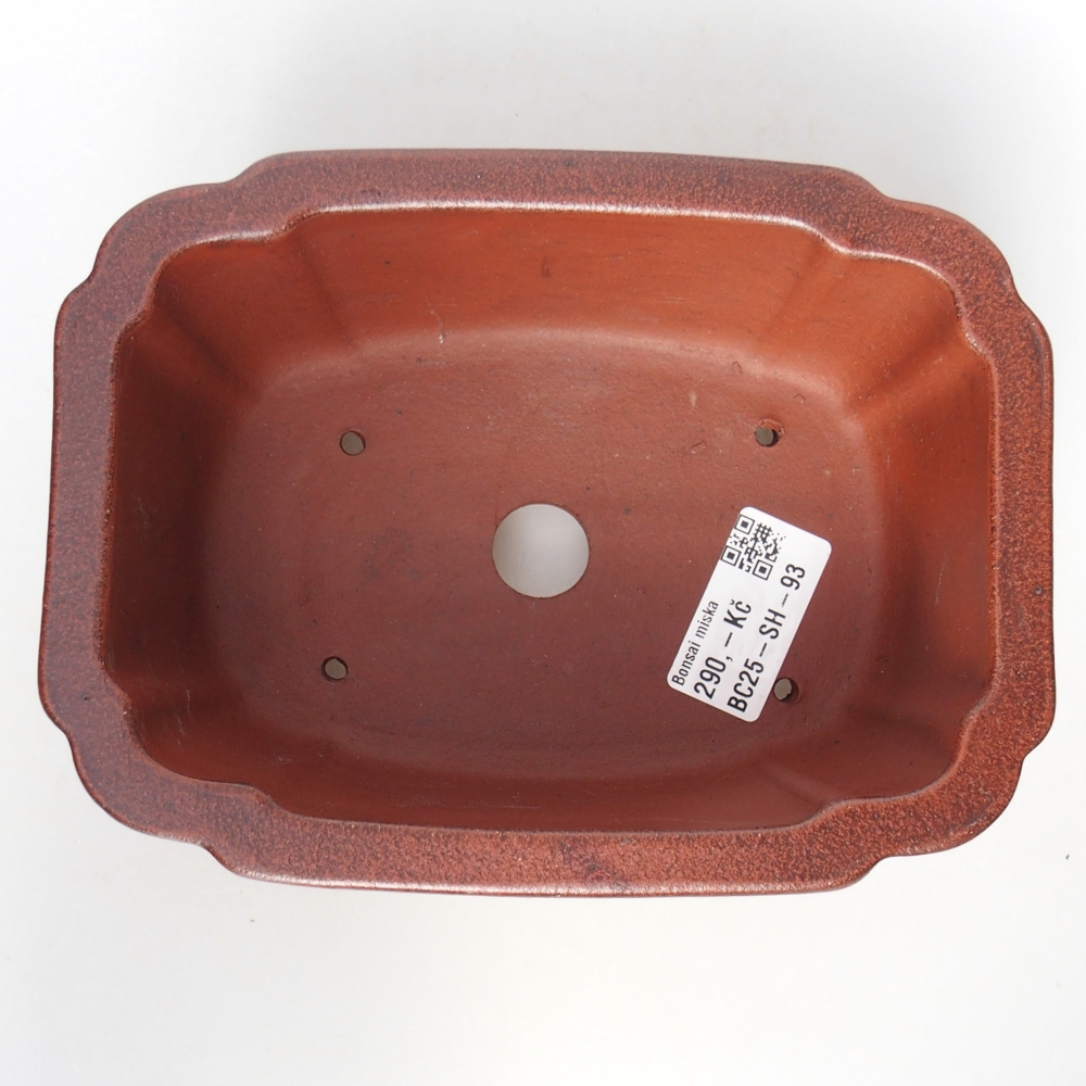Kom 17,5 x 13 x 7 cm bruin