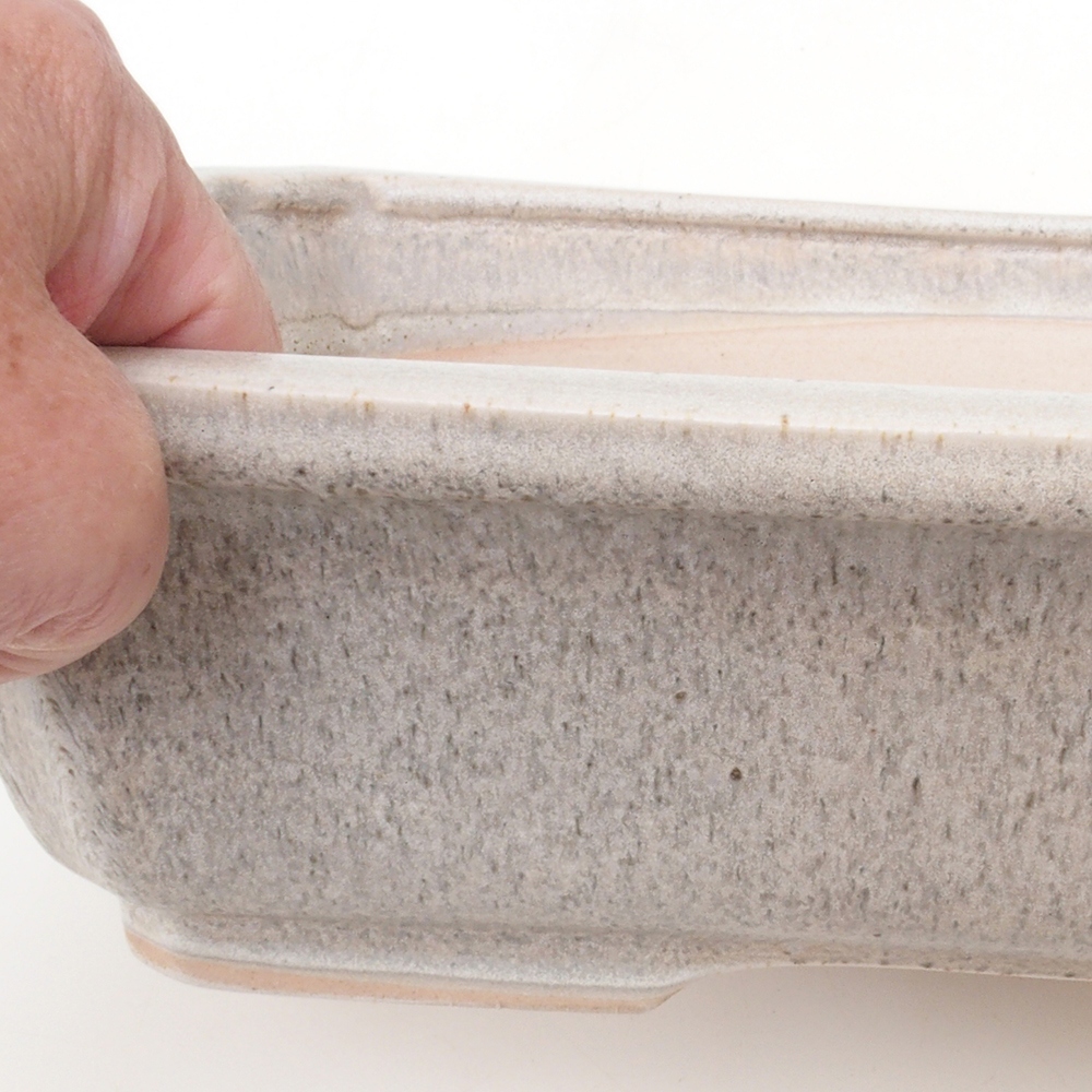 Bonsaischaal H07 - 30 x 20,5 x 8 cm - beige