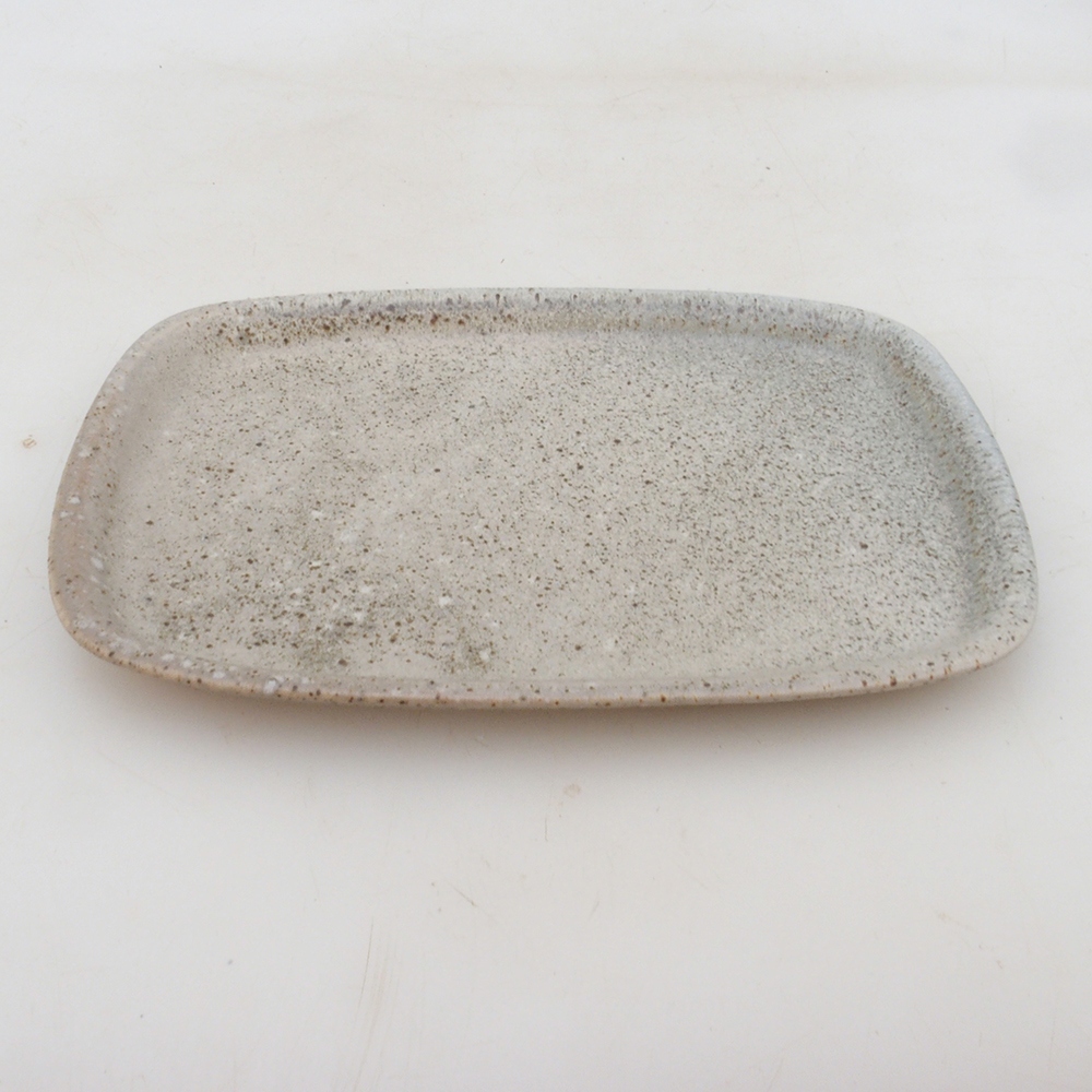 Keramische schotel H02 - 17,5 x 12 x 1 cm - beige