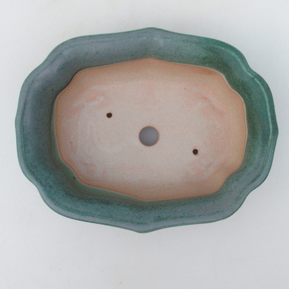 Bonsai kom H51 - 18 x 14 x 5 cm - groen