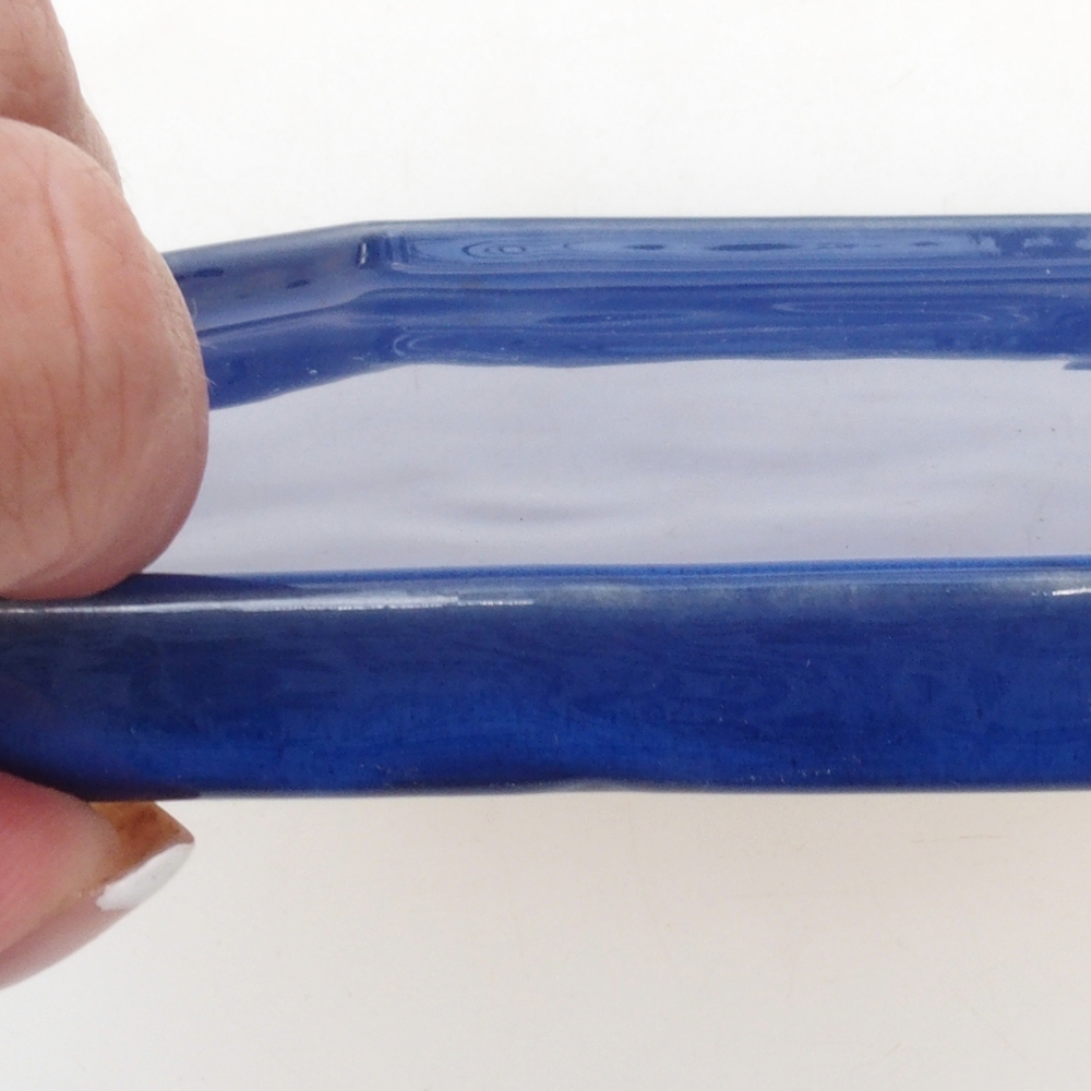 Keramische kom H53 -18,5 x 17 x 1 cm - blauw