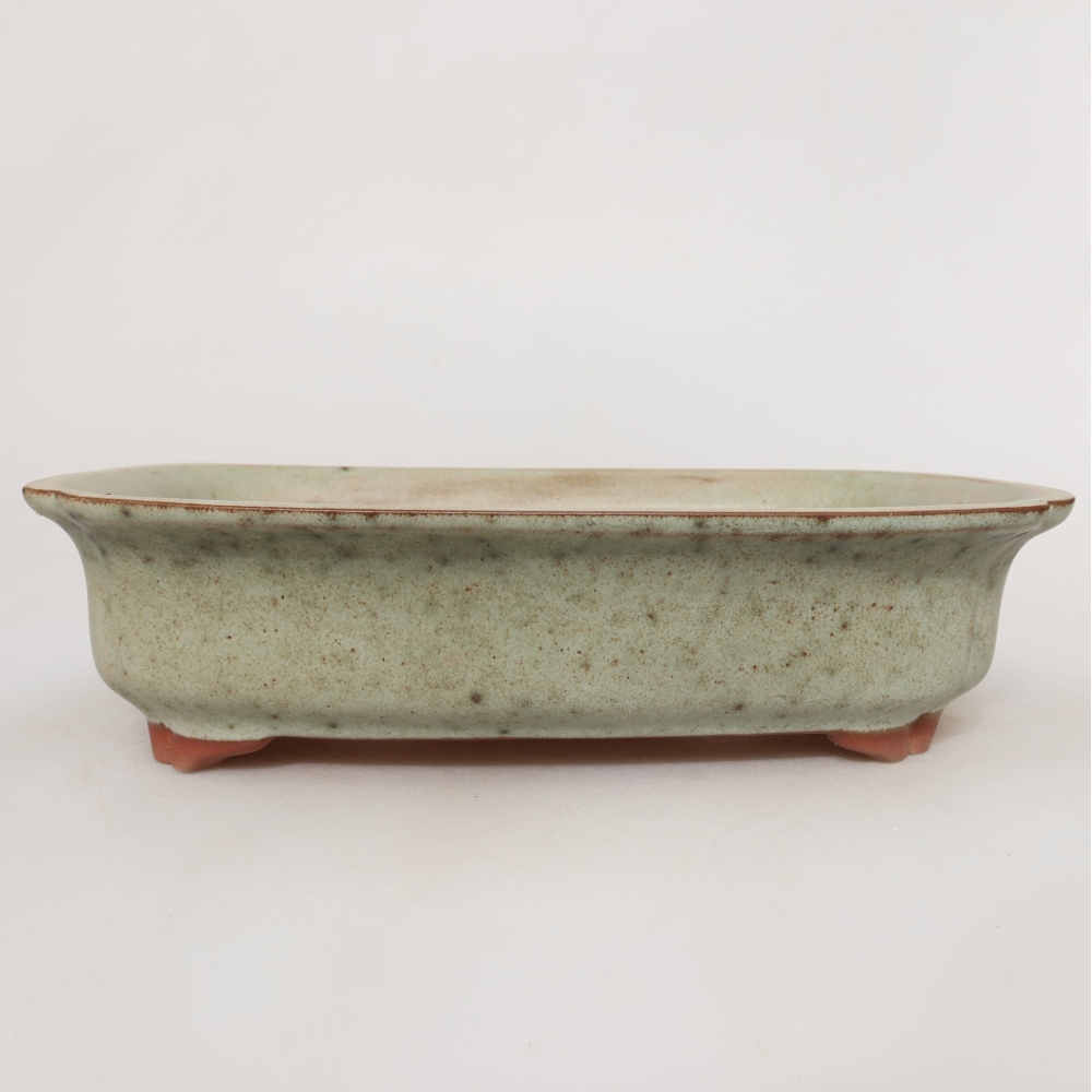 Keramische schaal  24 x 17 x 6 cm, kleur: beige
