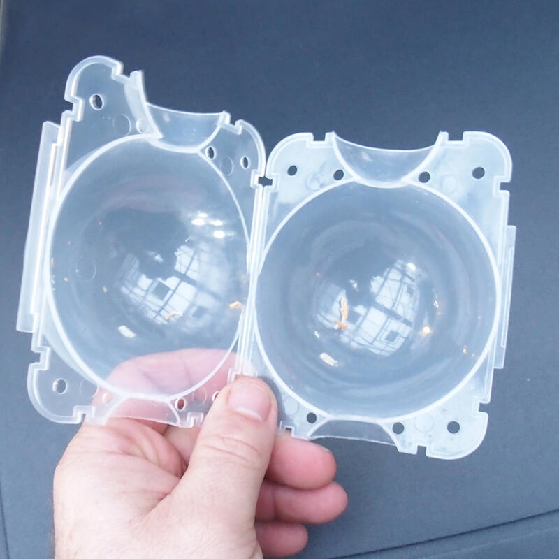 Brandbal 8 cm transparant 1 st