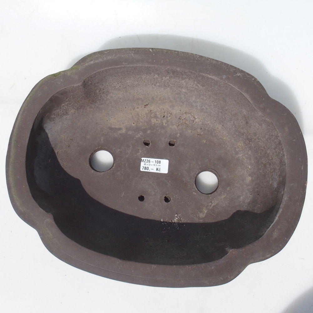 Bonsaischaal 40 x 32 x 10,5 cm berken bruin