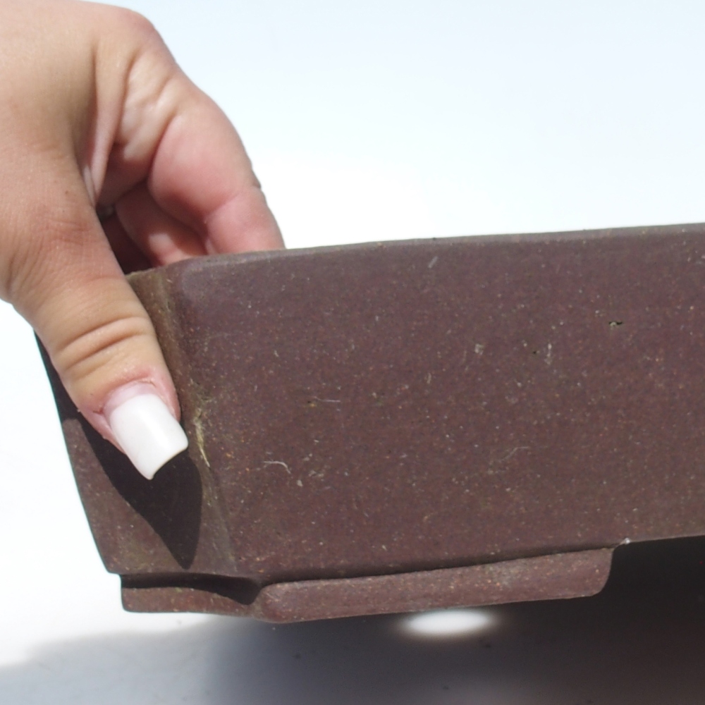 Bonsaischaal 44,5 x 32 x 6,5 cm - bruin