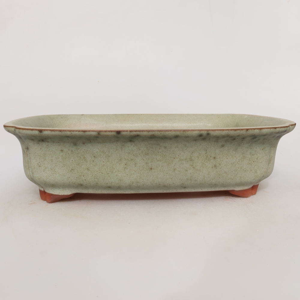 Keramische schaal  24 x 17 x 6 cm, kleur: beige