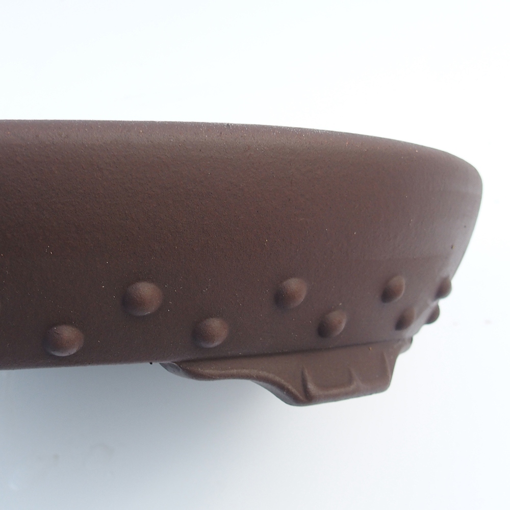 Kom 31 x 24 x 6,5 cm bruin