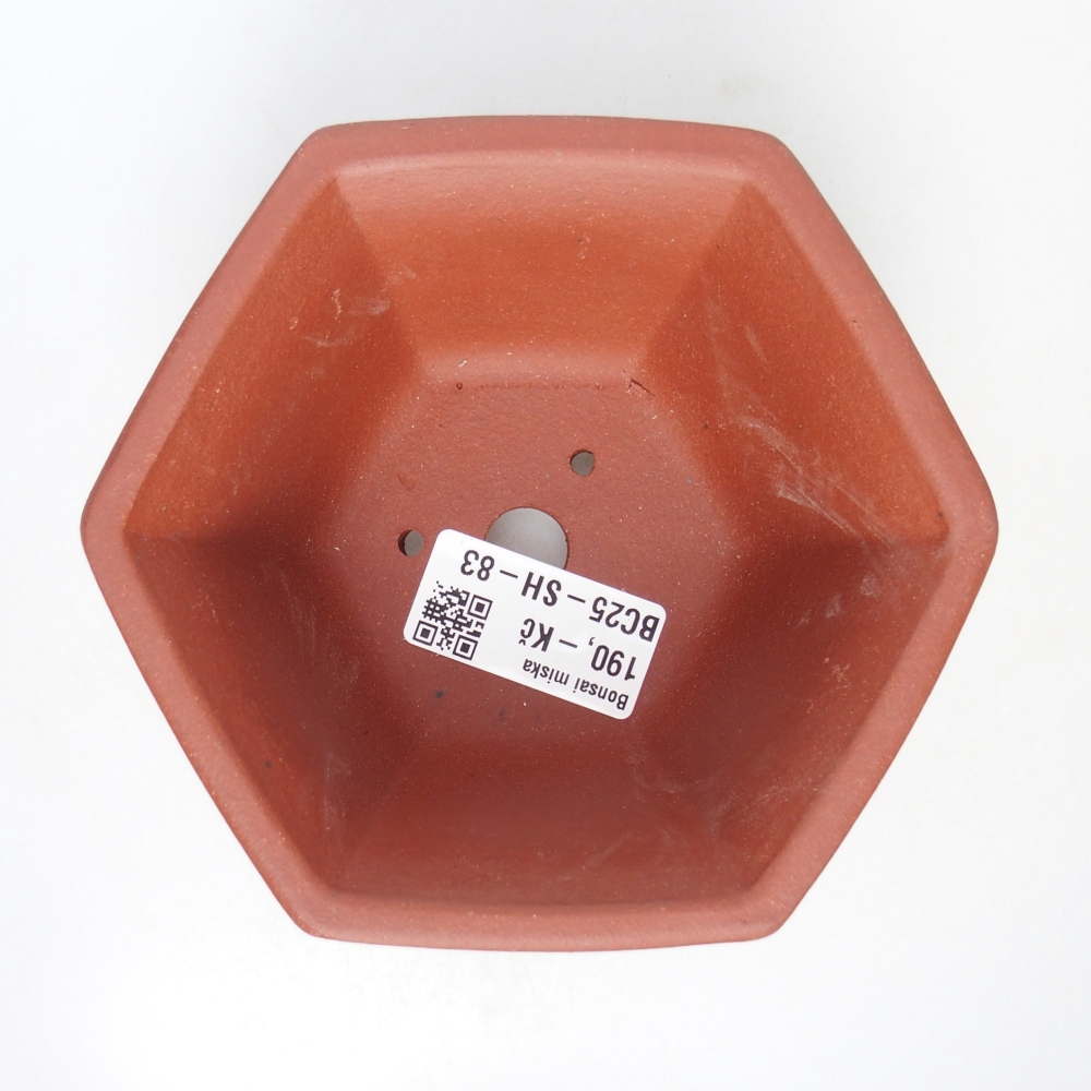 Schaal 13 x 11,5 x 6 cm baksteenkleur