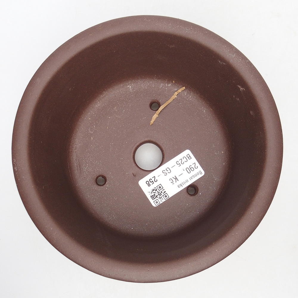 Kom 15 x 15 x 7 cm bruin