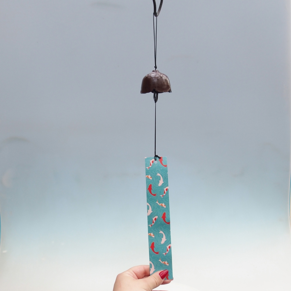 Metalen bel, kleur bruin