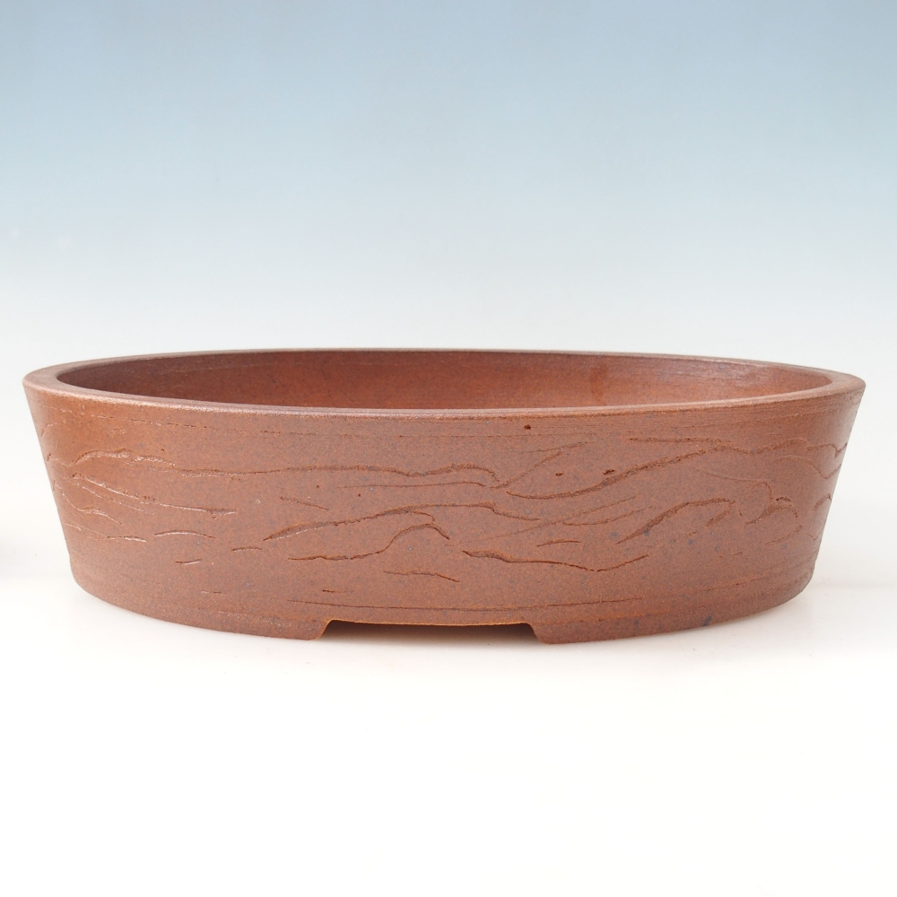 Bonsaischaal 34 x 26 x 8 cm , kleur bruin