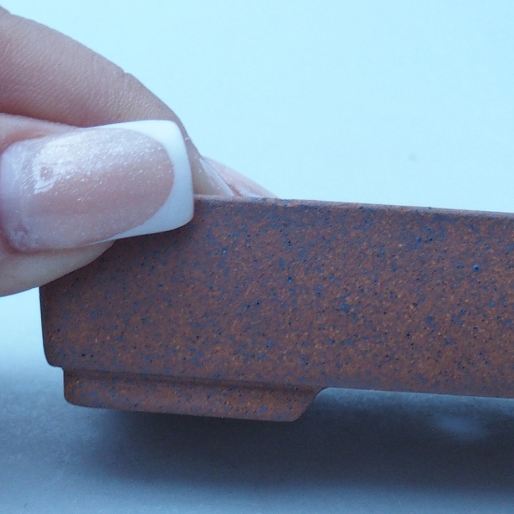 Kom 9 x 6 x 2 cm bruin