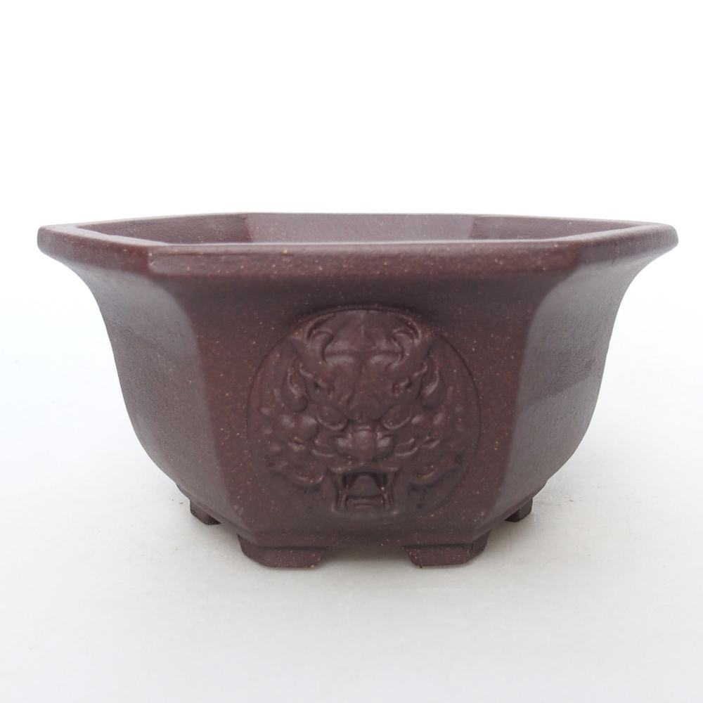Kom 13 x 11,5 x 6 cm bruin