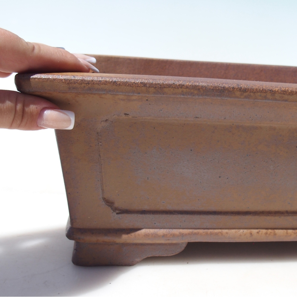 Kom 33,5 x 23 x 12,5 cm bruin