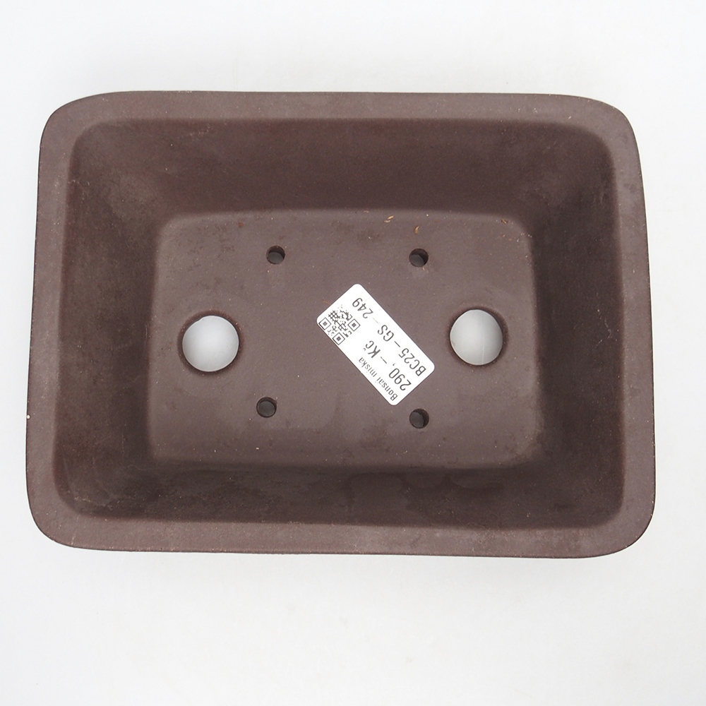 Kom 19 x 14 x 6 cm bruin