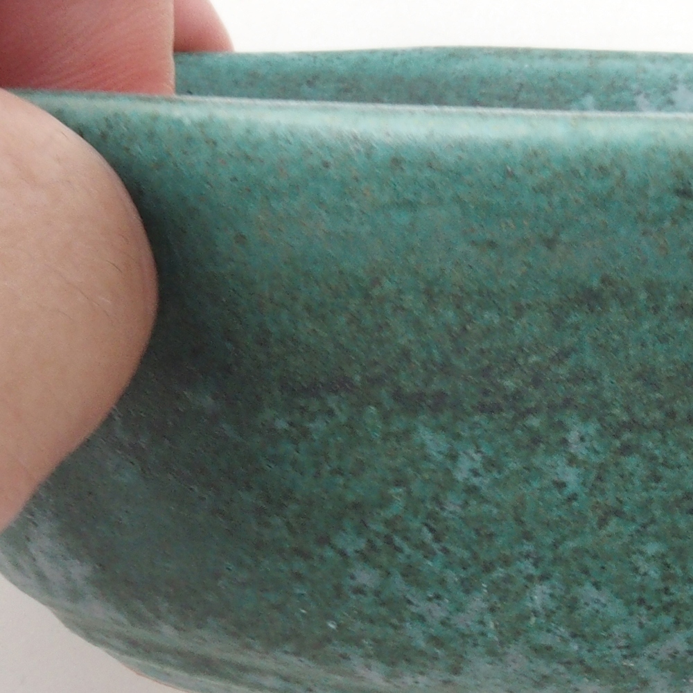 Bonsai kom H05 - 11 x 8 x 4 cm - groen