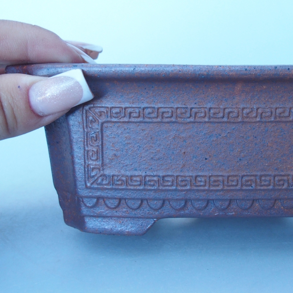 Kom 16 x 11 x 6 cm bruin