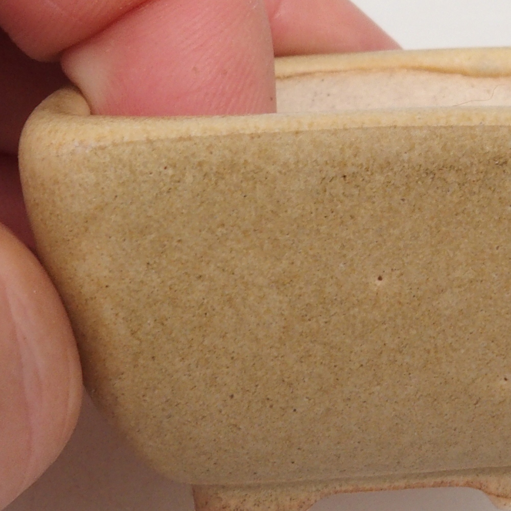 Mini bonsaischaal 4,5 x 4,5 x 3 cm, bruin