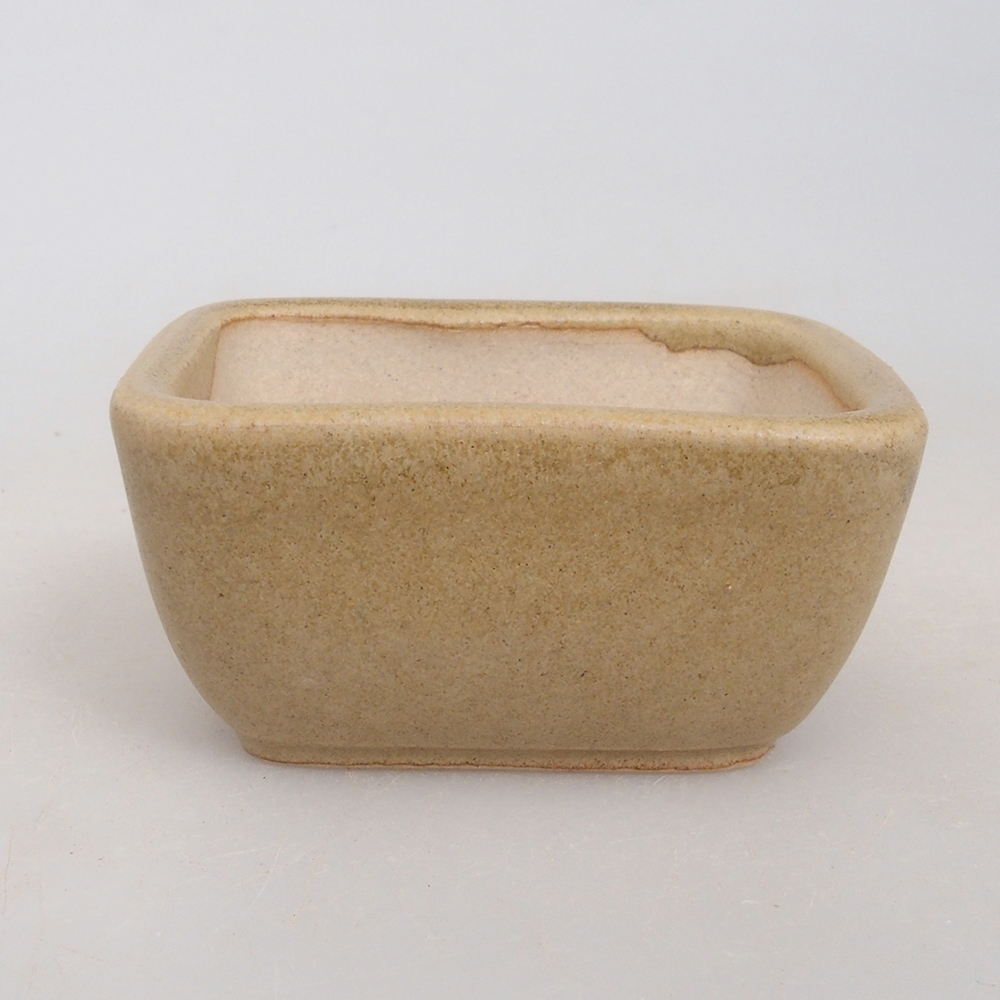 Mini bonsaischaal 5,5 x 4,5 x 2,5 cm, bruin