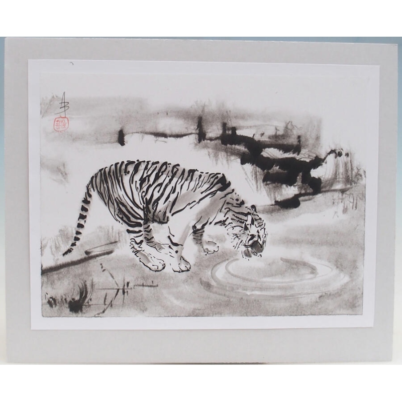 Kalligrafie - Tijger