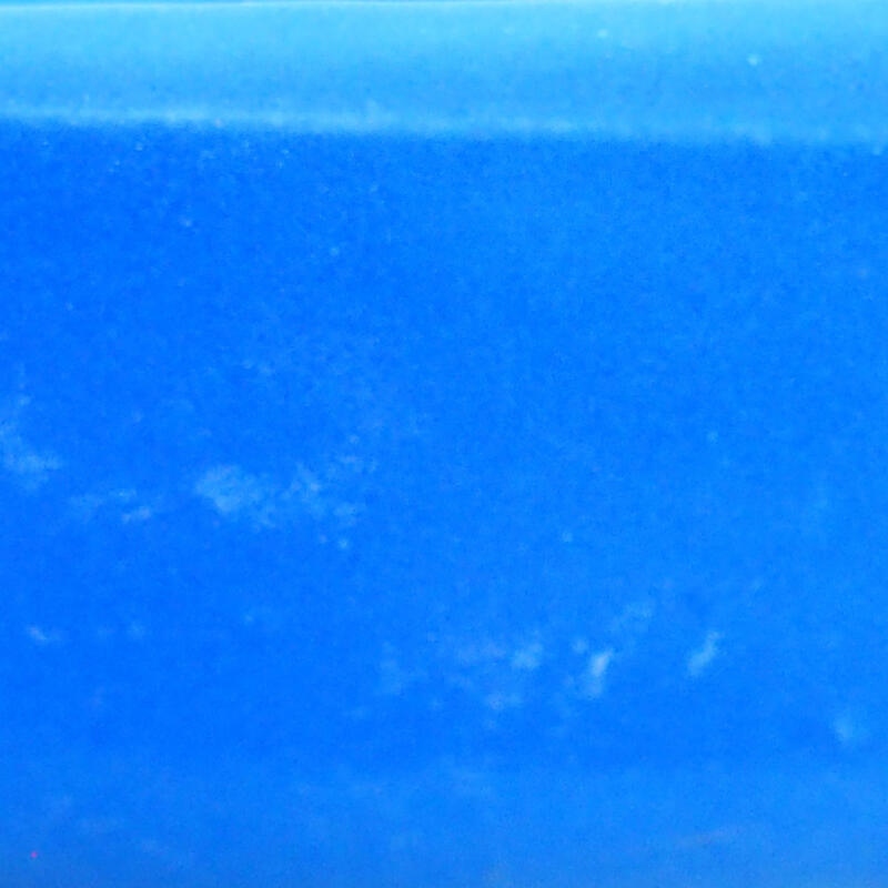 Bonsaischaal van keramiek 10,5 x 9 x 3,5 cm, kleur blauw