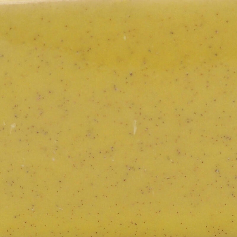 Bonsaischaal van keramiek 10,5 x 9 x 4 cm, geel