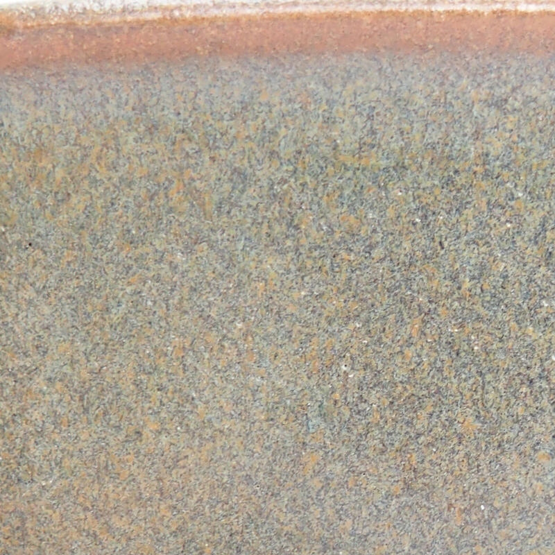 Bonsaischaal van keramiek 11 x 9 x 5,5 cm, bruin