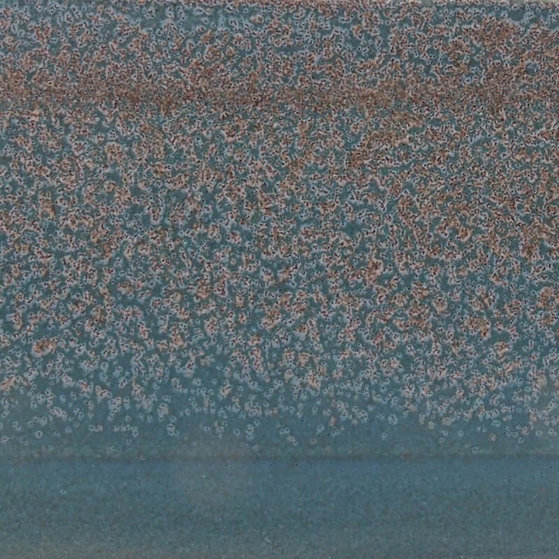 Bonsaischaal van keramiek 13,5 x 10,5 x 5 cm, kleur blauw