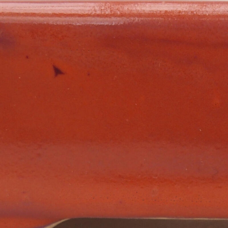 Bonsaischaal van keramiek 13 x 10 x 3,5 cm, roze