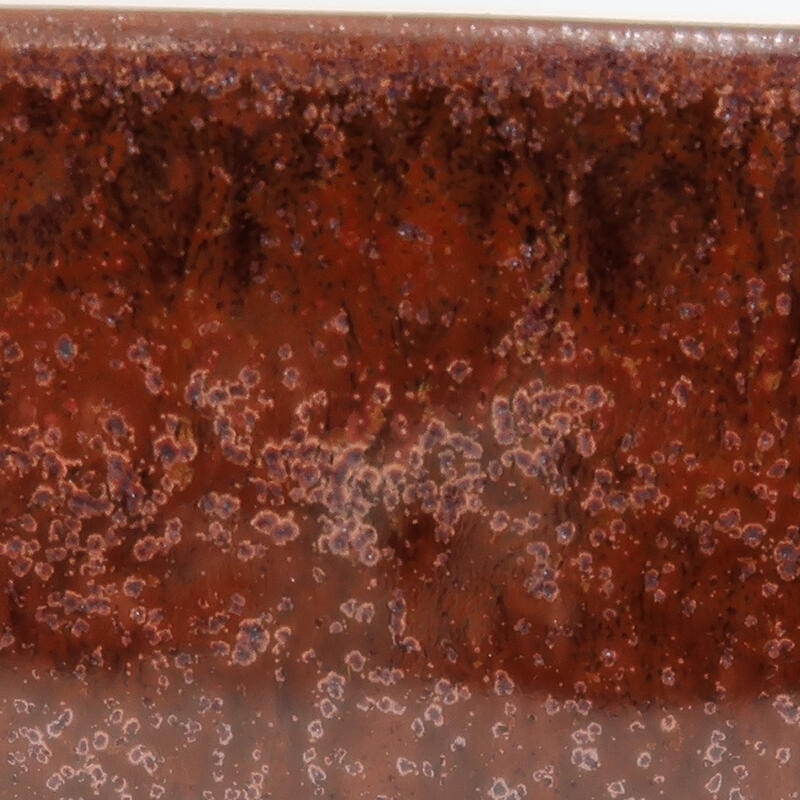 Bonsaischaal van keramiek 15 x 12 x 4,5 cm, bruin