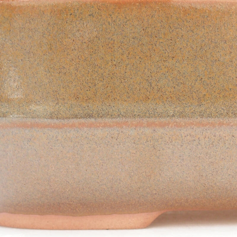 Bonsaischaal van keramiek 28 x 21 x 7,5 cm, bruin