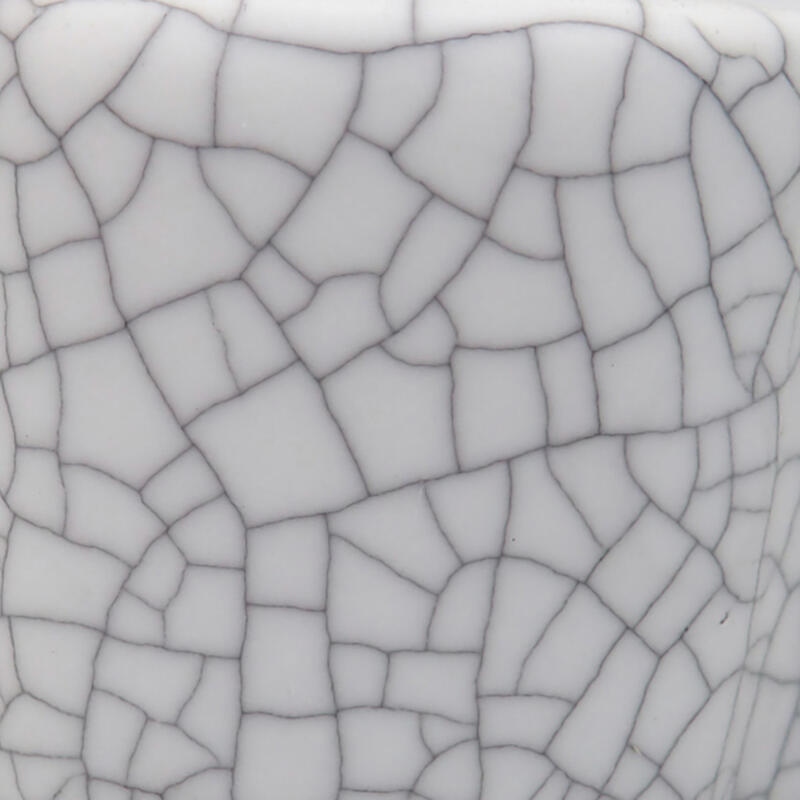 Bonsaischaal van keramiek 3,5 x 3,5 x 2,5 cm, raku kleur