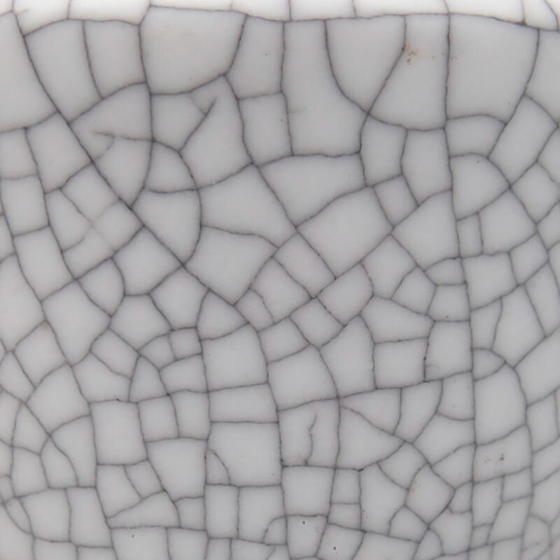 Bonsaischaal van keramiek 3,5 x 3,5 x 2,5 cm, raku kleur