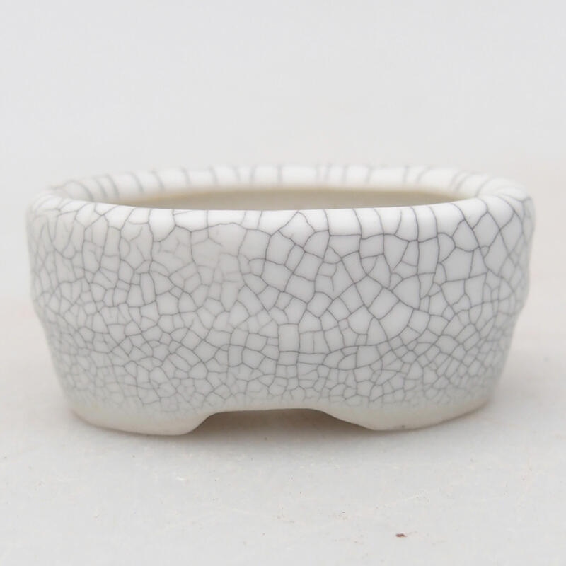 Bonsaischaaltje van keramiek 4,5 x 3 x 2 cm, raku kleur