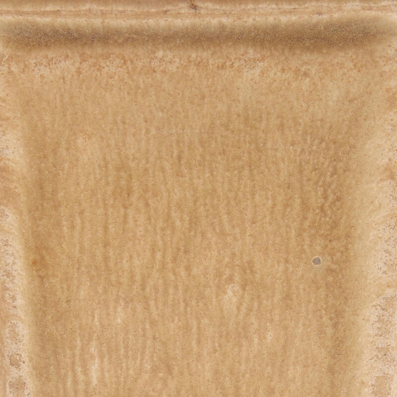 Bonsaischaal van keramiek 5,5 x 5,5 x 5 cm, kleur beige