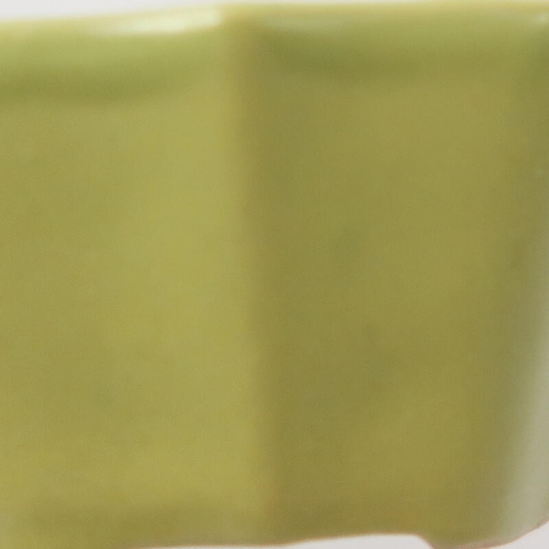 Bonsaischaaltje van keramiek 5 x 3 x 2,5 cm, groen