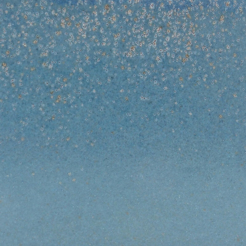 Bonsaischaal van keramiek 8,5 x 8,5 x 5,5 cm, kleur blauw