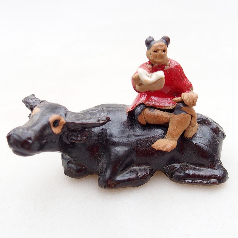 Keramisch beeldje - Koe D1-1