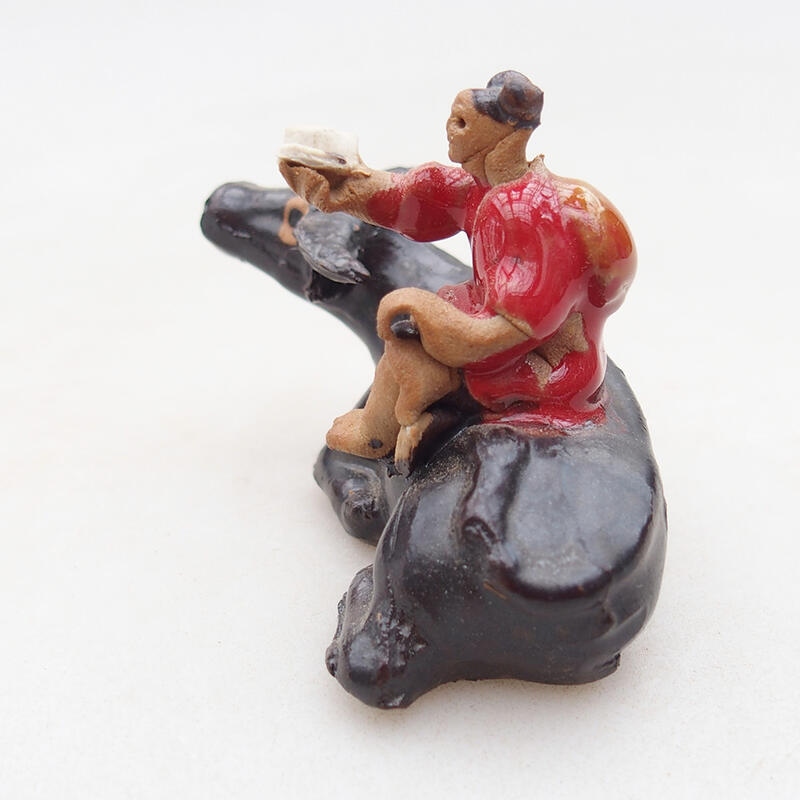 Keramisch beeldje - Koe D1-1