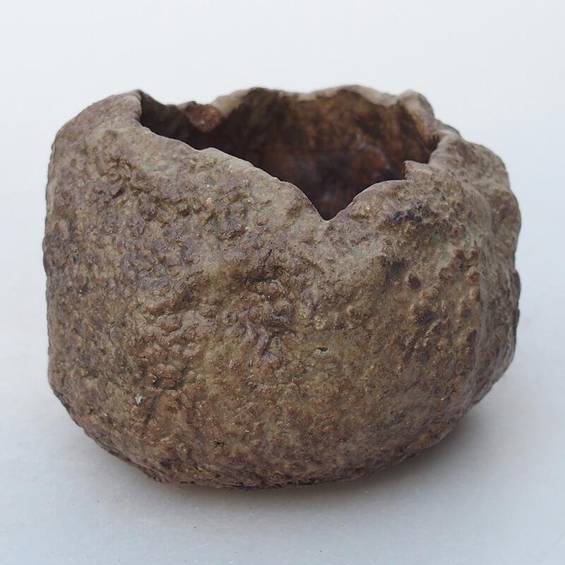 Keramisch Schelp 6,5 x 6,5 x 5,5 cm , kleur beige