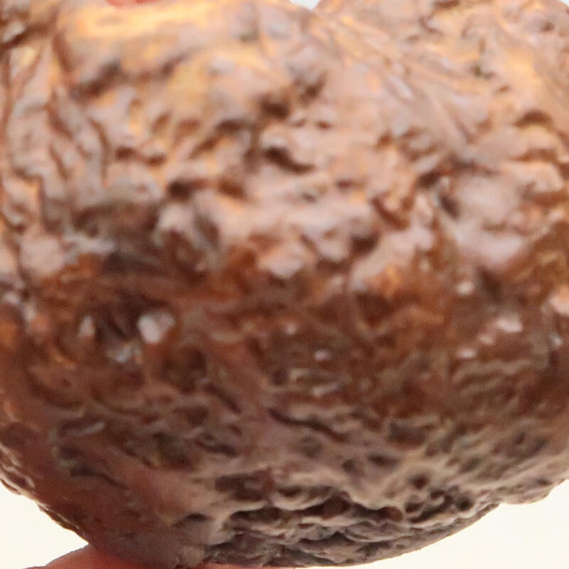 Keramische schelp 6 x 6 x 8 cm , kleur bruin