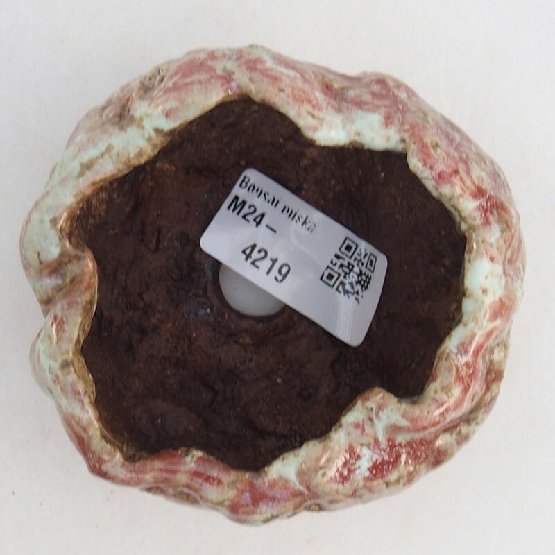 Keramisch Schelp 8,5 x 7,5 x 5,5 cm , kleur roze