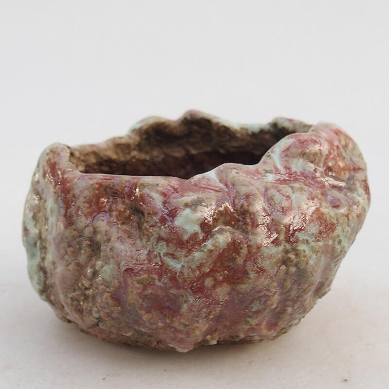 Keramisch Schelp 8,5 x 7,5 x 5,5 cm , kleur roze