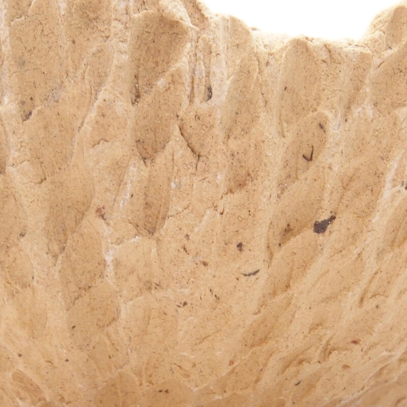 Keramische schaal 8,5 x 8,5 x 4,5 cm , kleur beige