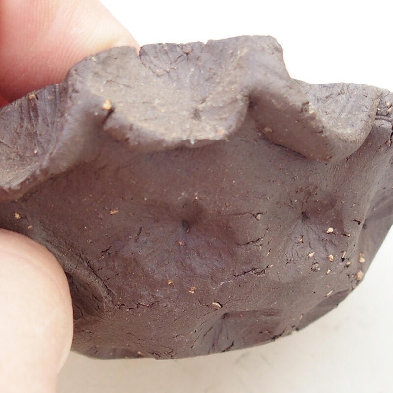 Keramische schaal 8,5 x 8 x 4 cm , kleur zwart