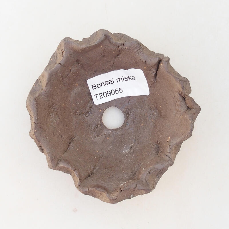 Keramische schaal 8,5 x 8 x 4 cm , kleur zwart