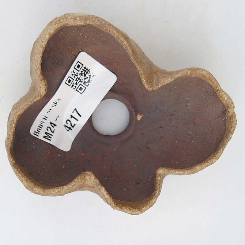 Keramisch Schelp 8 x 6 x 4,5 cm , kleur beige